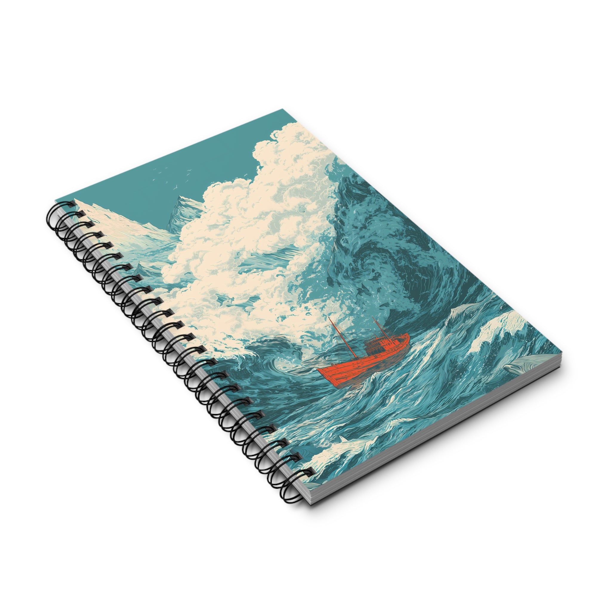 Notizbuch mit Spiralbindung "Nautical Adventure" - Below & Beyond No. 09