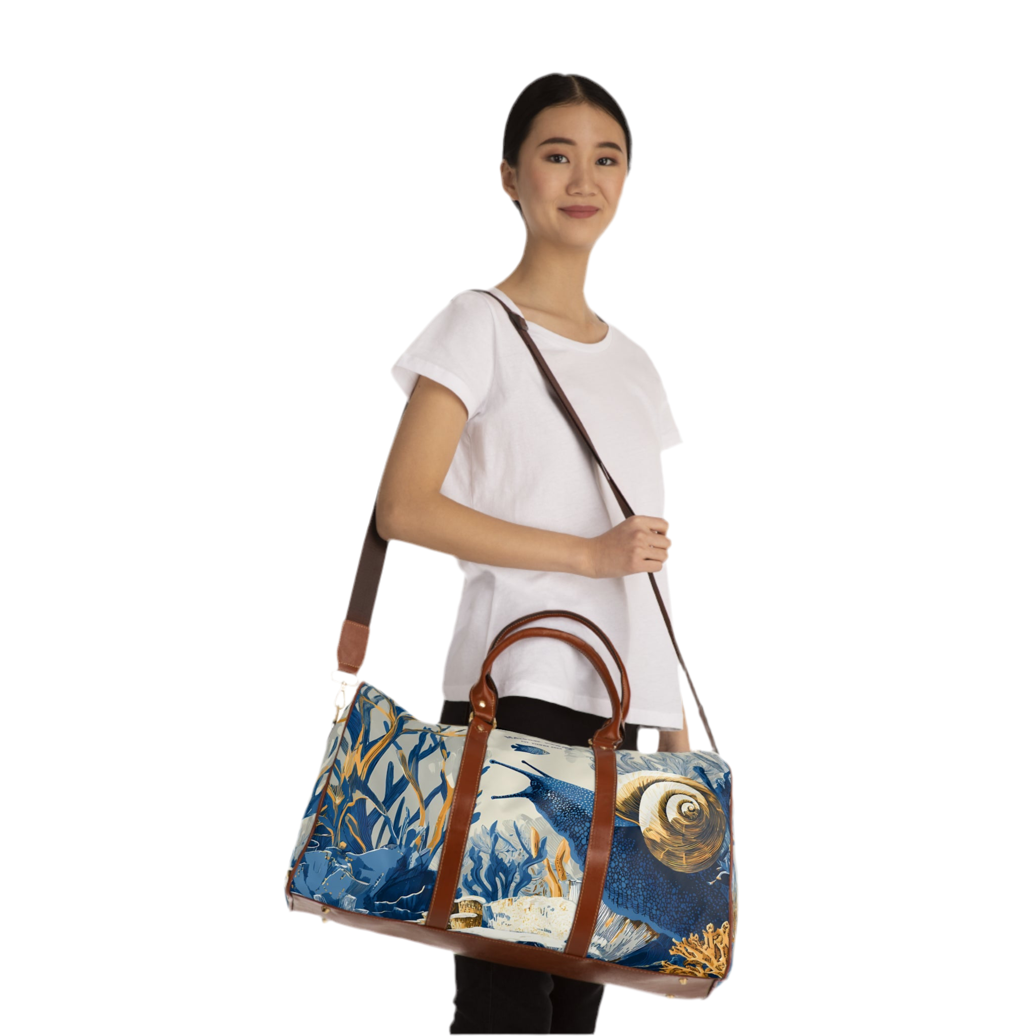 Maison Verne Reisetasche "Golden Drift" - Opal Depths No. 23
