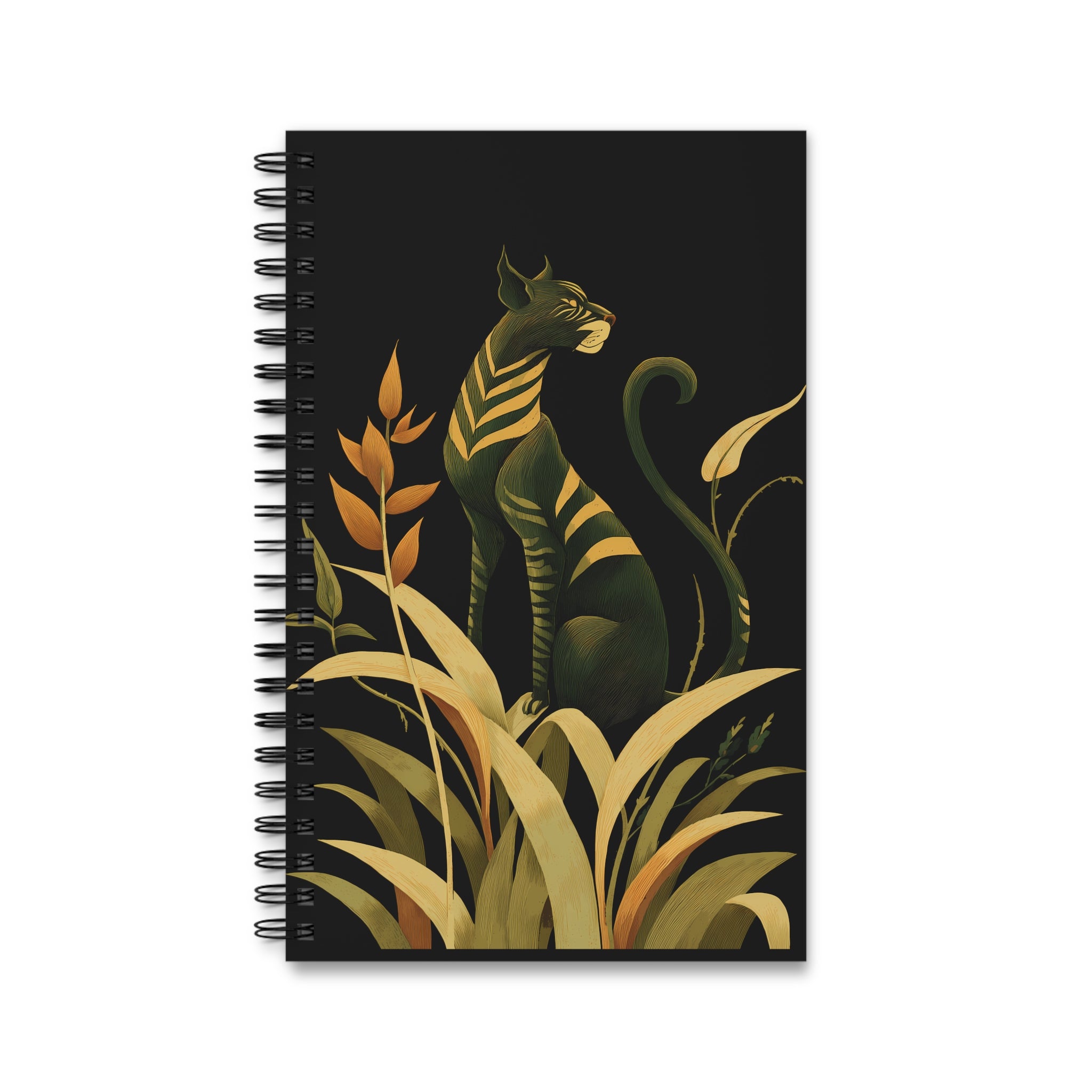 Notizbuch mit Spiralbindung "The Watcher in the Wild" - Wilderness Whisper No.
