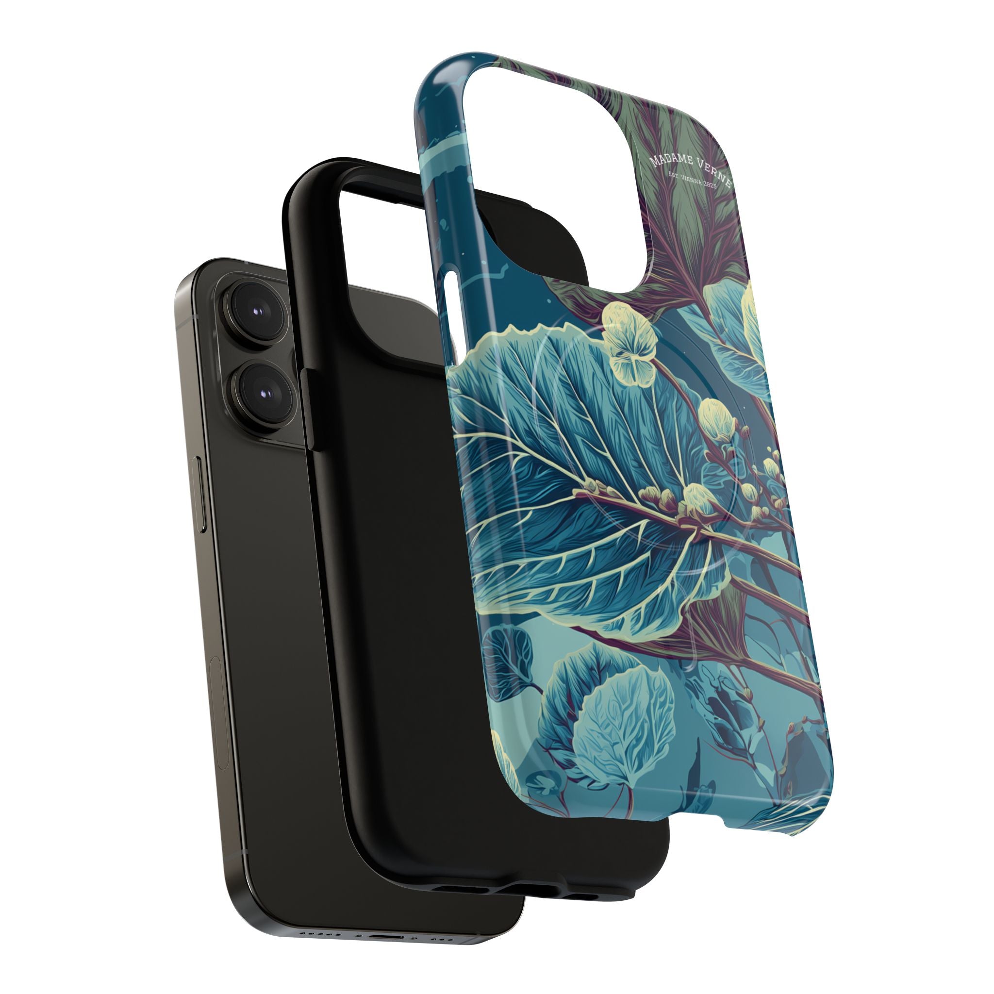 MagSafe iPhone-Schutzhülle "Galactic Veins" - Cosmic Botanicals No. 89