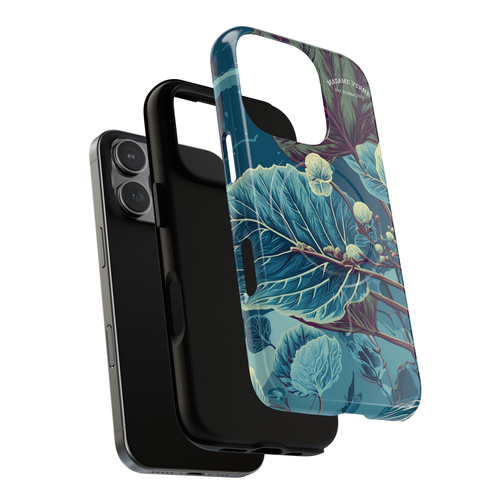 MagSafe iPhone-Schutzhülle "Galactic Veins" - Cosmic Botanicals No. 89