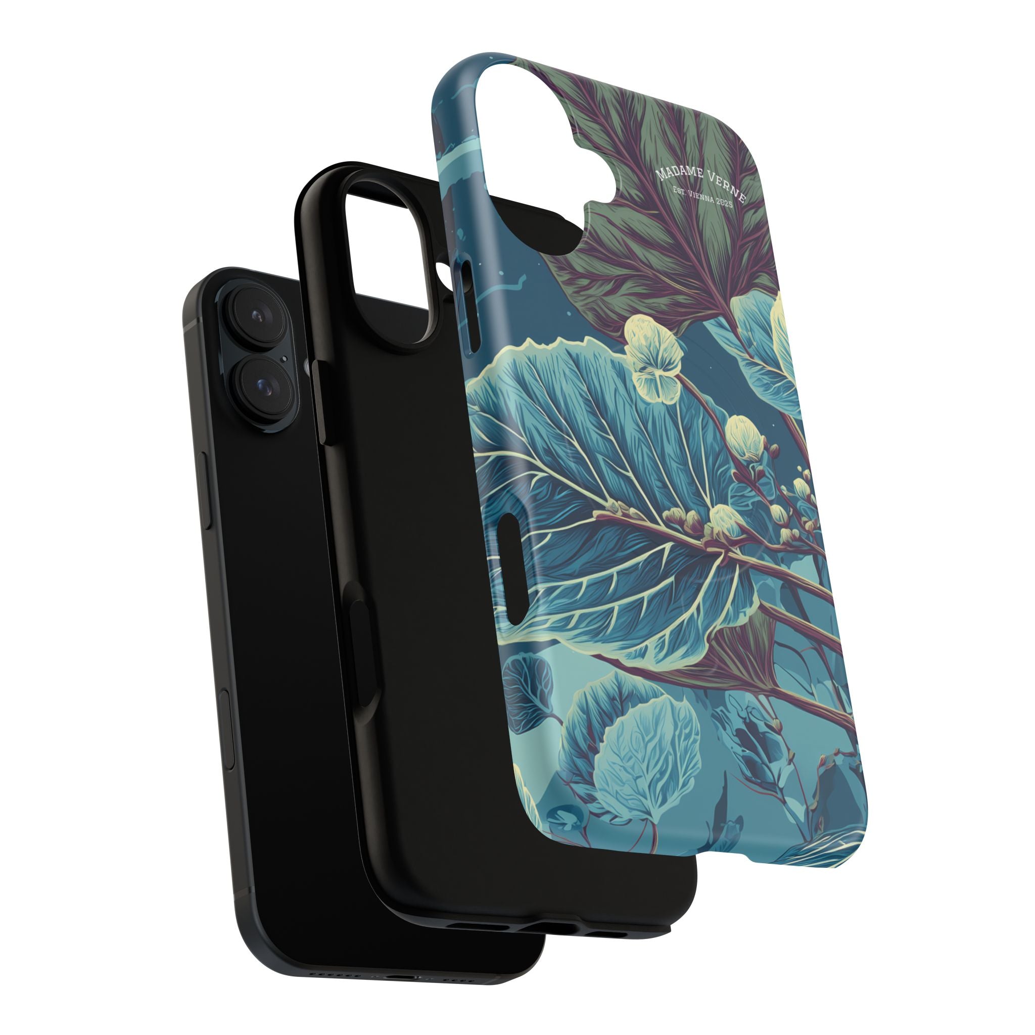 MagSafe iPhone-Schutzhülle "Galactic Veins" - Cosmic Botanicals No. 89