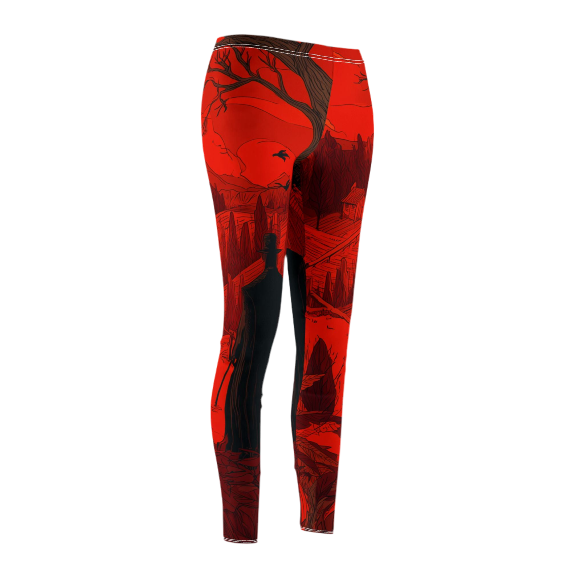 HALLOWEEN LIMITED EDITION Plus Size (2XL)  Damen Leggings - Wicked Elegance No. 15