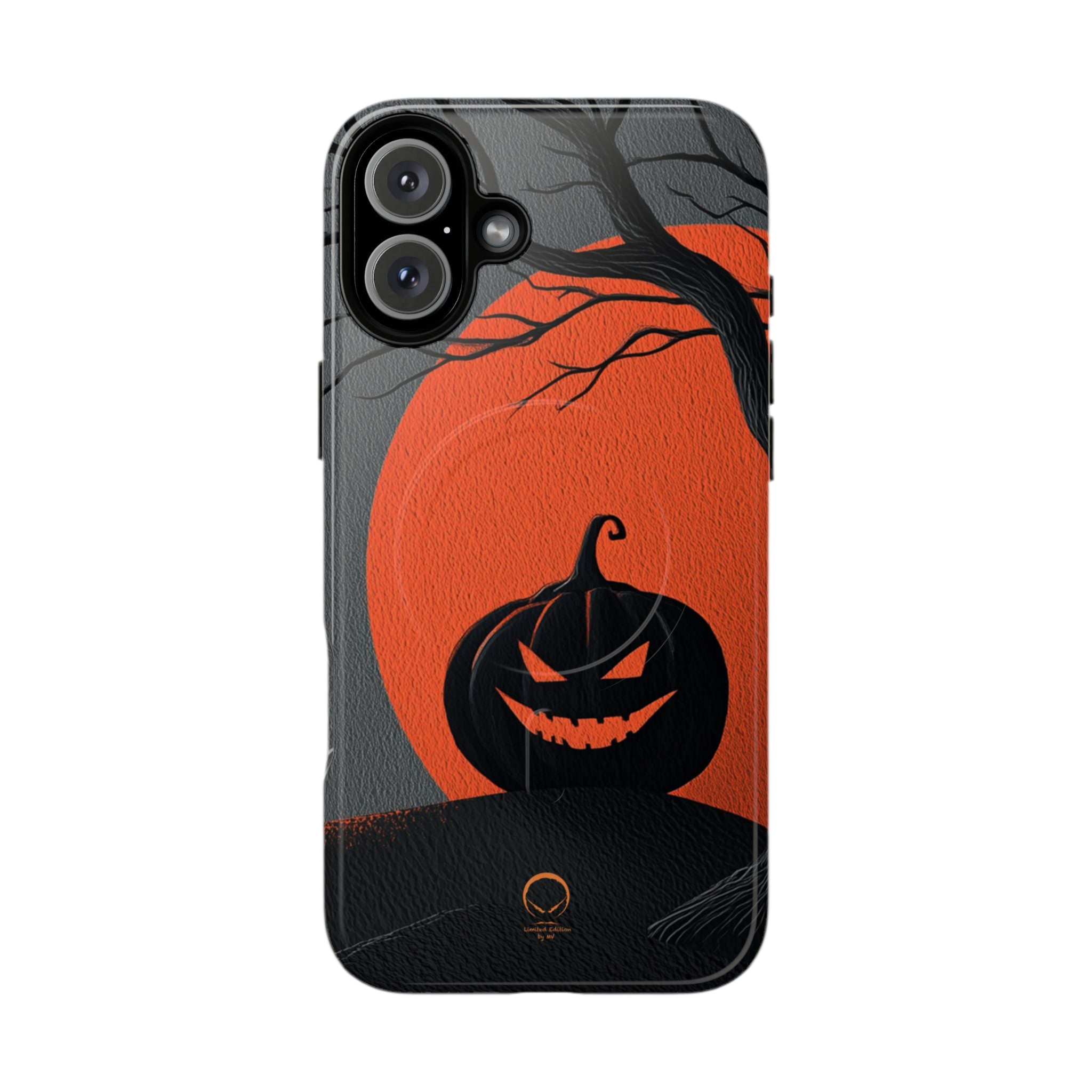 HALLOWEEN LIMITED EDITION MagSafe iPhone-Schutzhülle "Midnight Jack" - Wicked Elegance No. 06