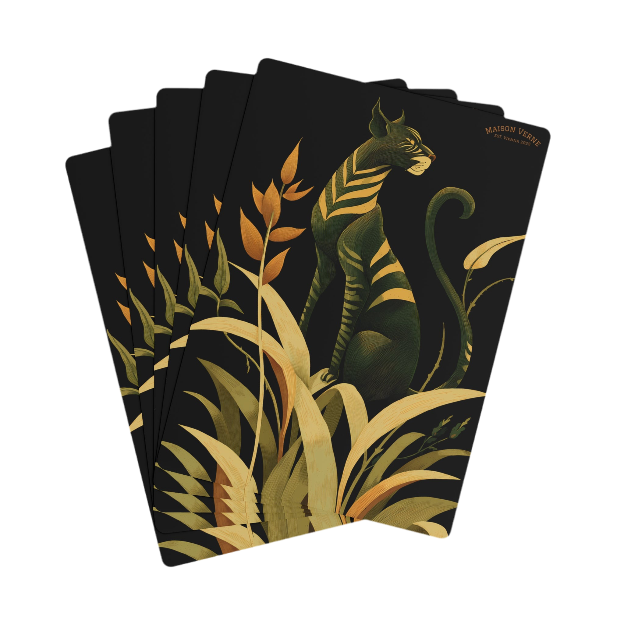Maison Verne Poker Karten "The Watcher in the Wild" - Wilderness Whisper No. 50