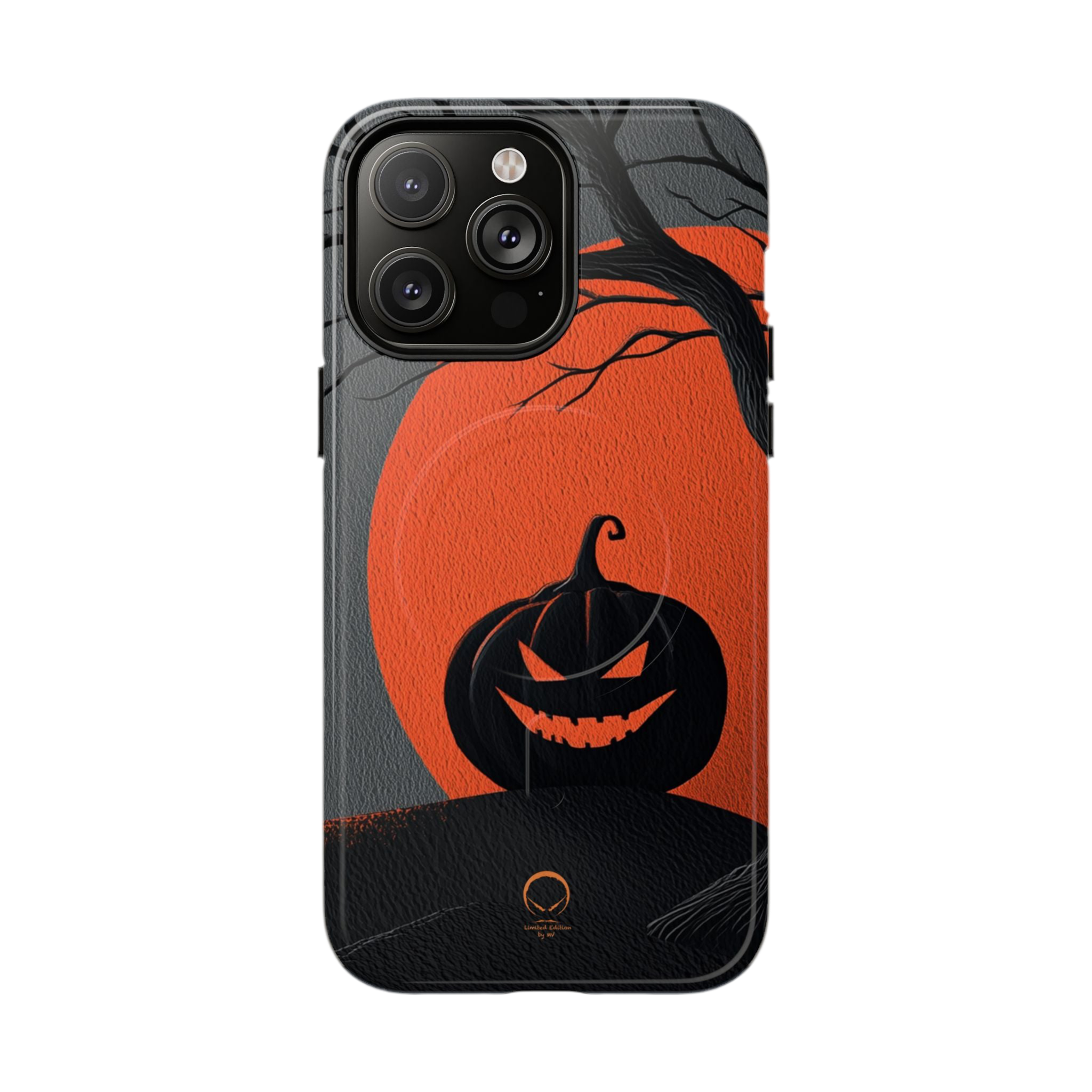 HALLOWEEN LIMITED EDITION MagSafe iPhone-Schutzhülle "Midnight Jack" - Wicked Elegance No. 06