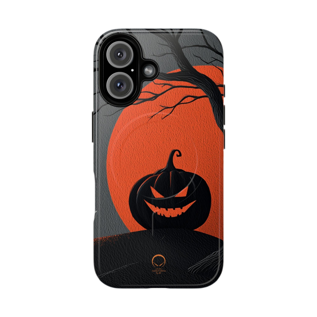HALLOWEEN LIMITED EDITION MagSafe iPhone-Schutzhülle "Midnight Jack" - Wicked Elegance No. 06