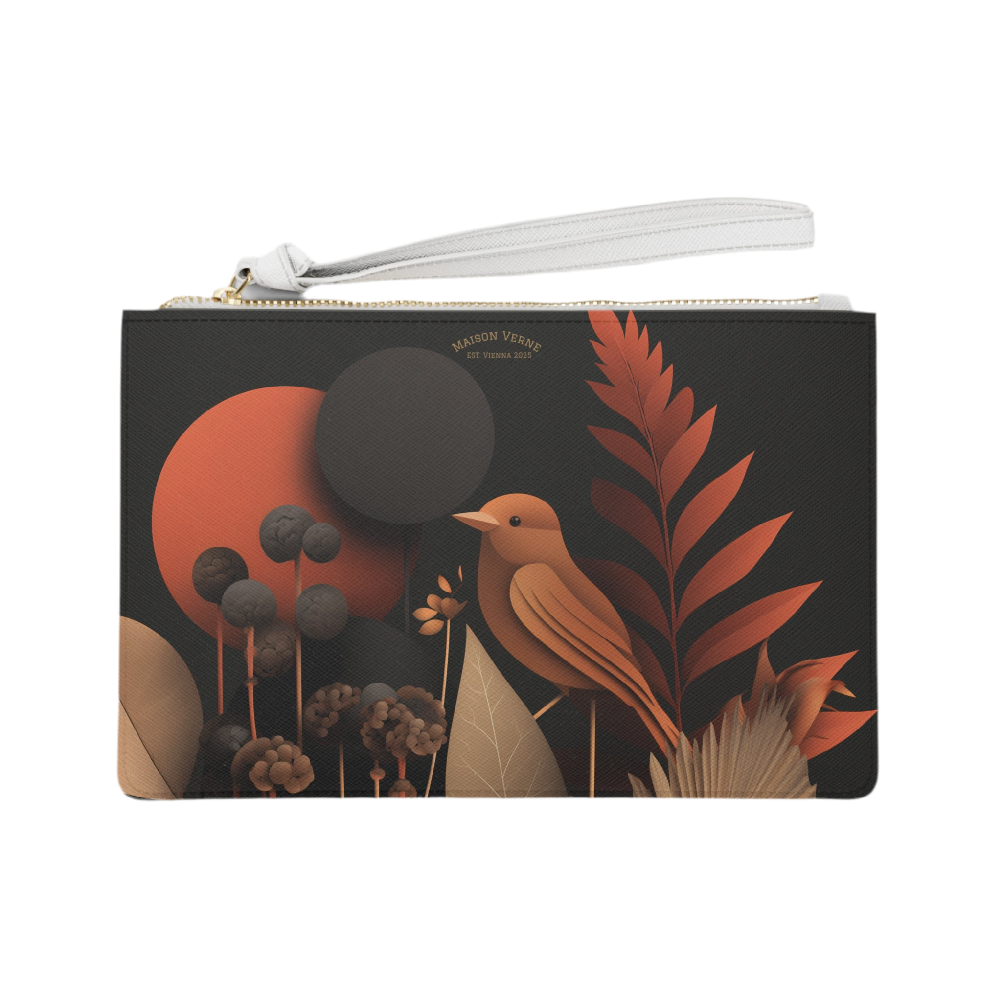 Maison Verne Clutch Bag "Amber Serenade"- Golden Autumn No. 07