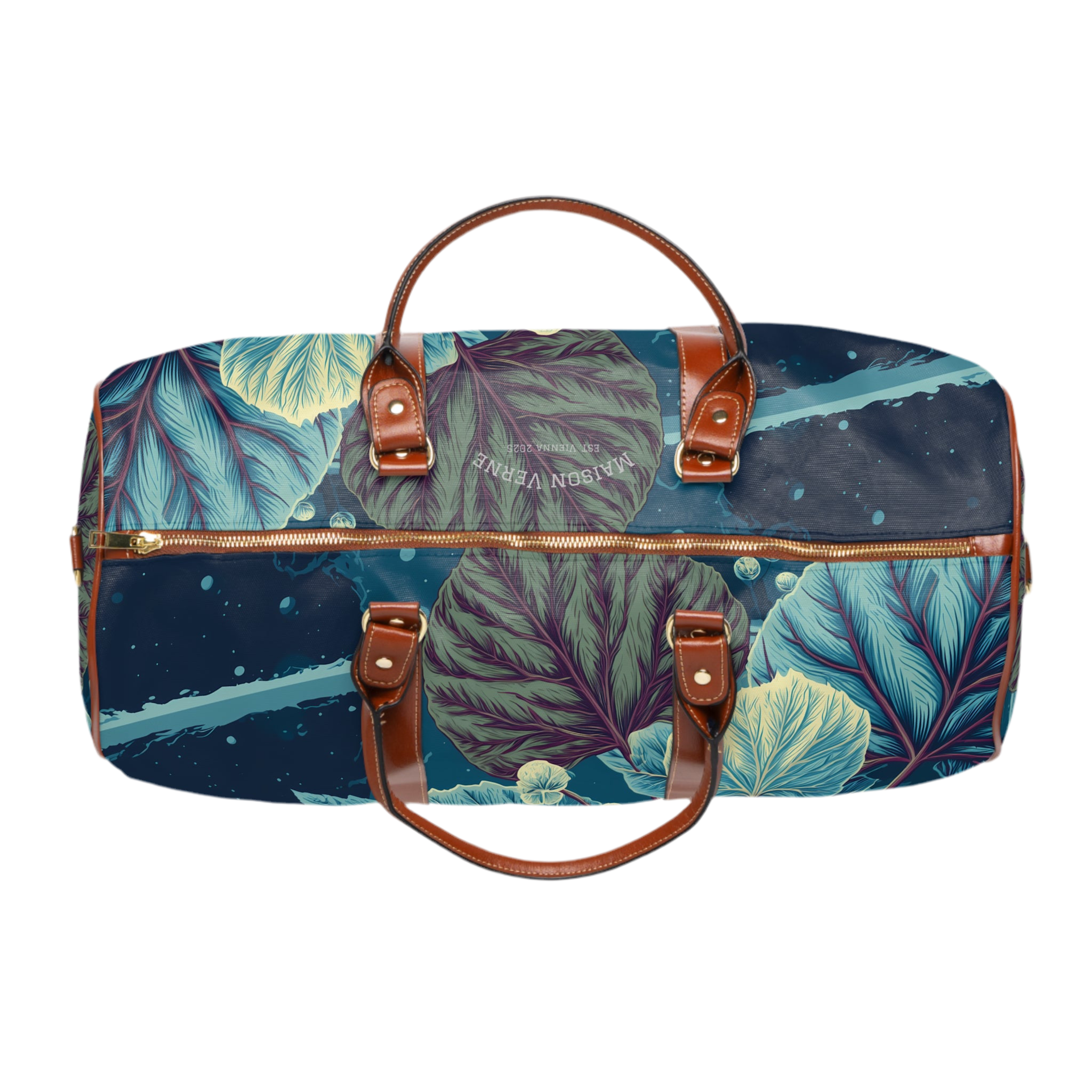 Maison Verne Reisetasche "Galactic Veins" - Cosmic Botanicals No. 89