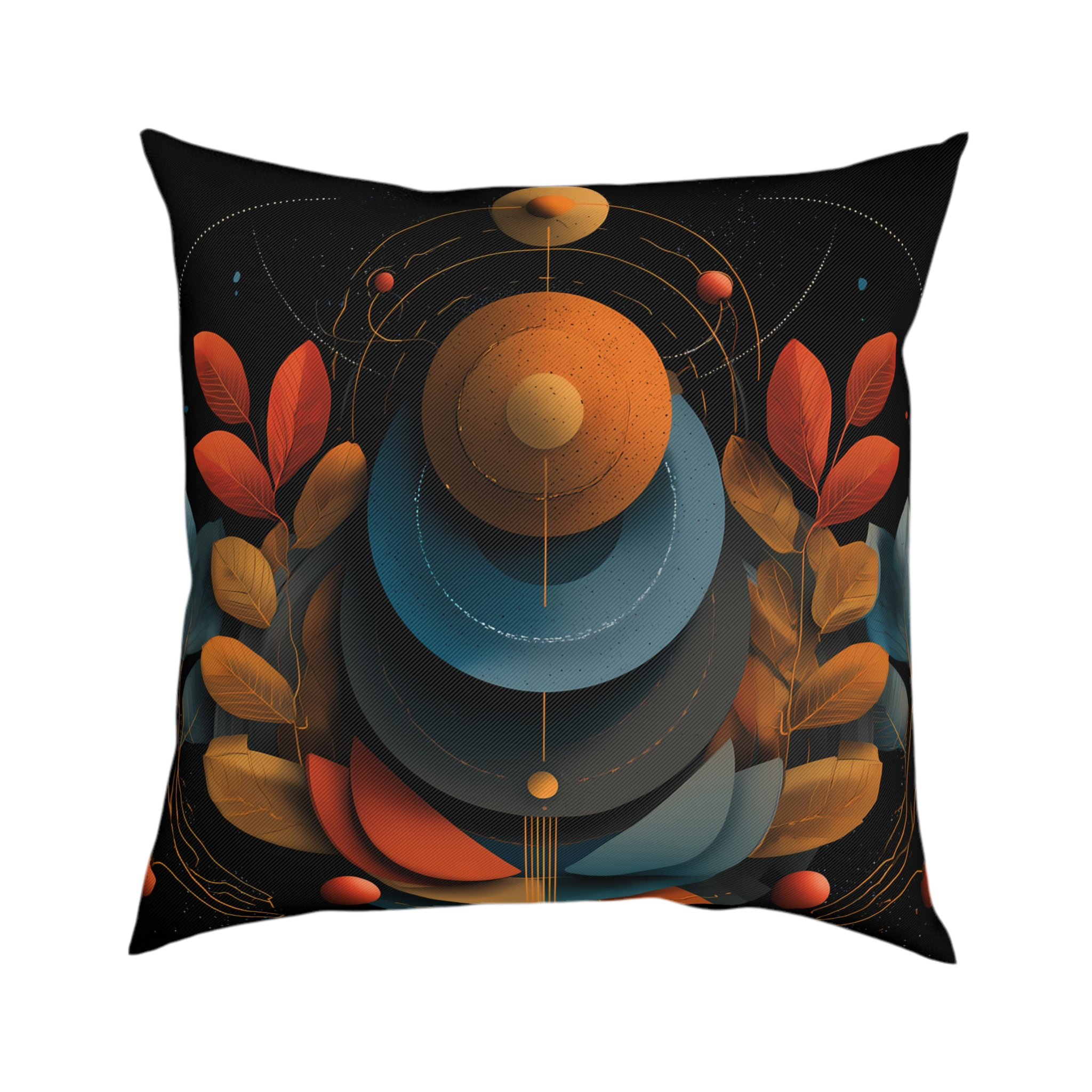 Decorative cushion "Celestial Harvest" - Golden Autumn No. 33