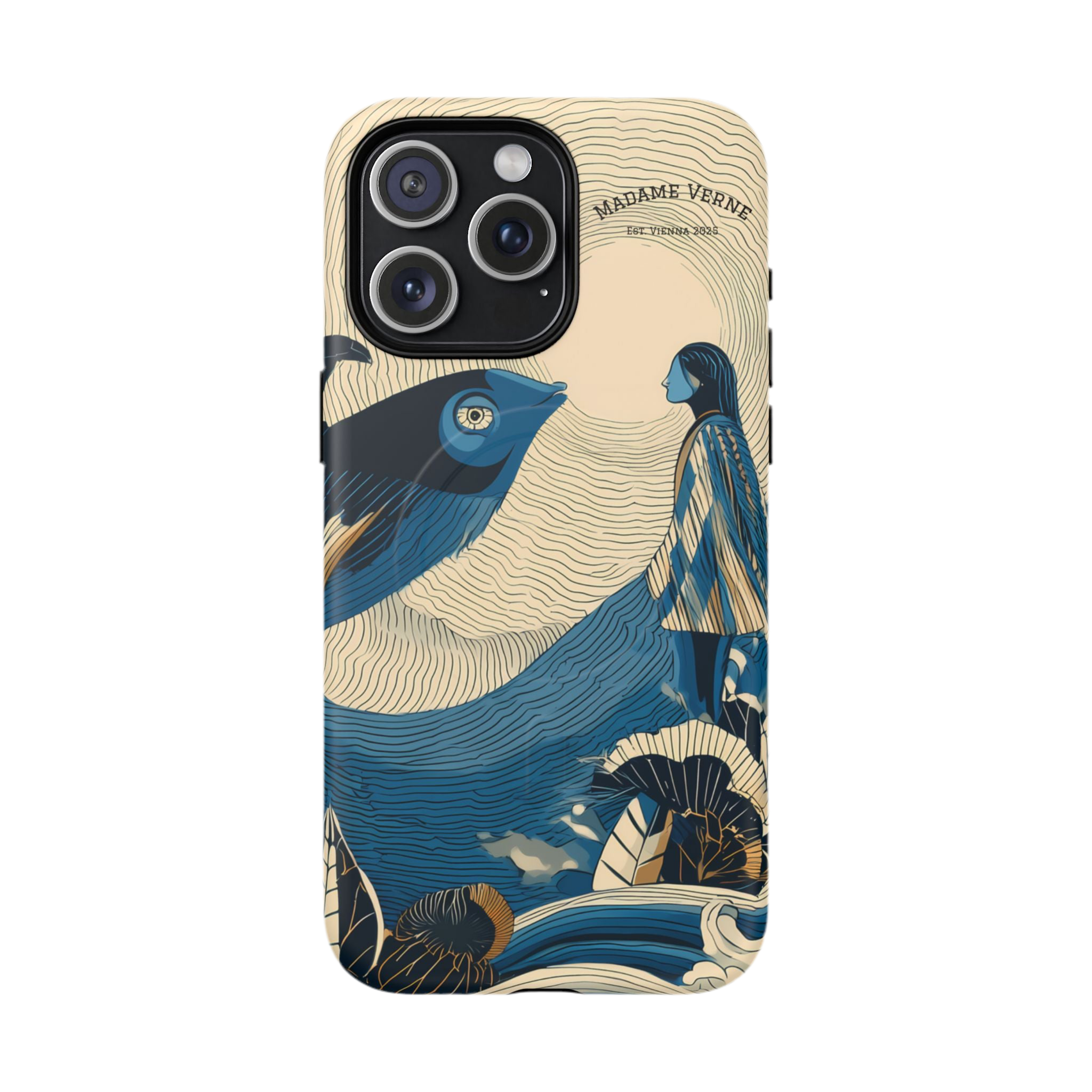 MagSafe iPhone-Schutzhülle "Moonlight Parley" - Opal Depths No. 40