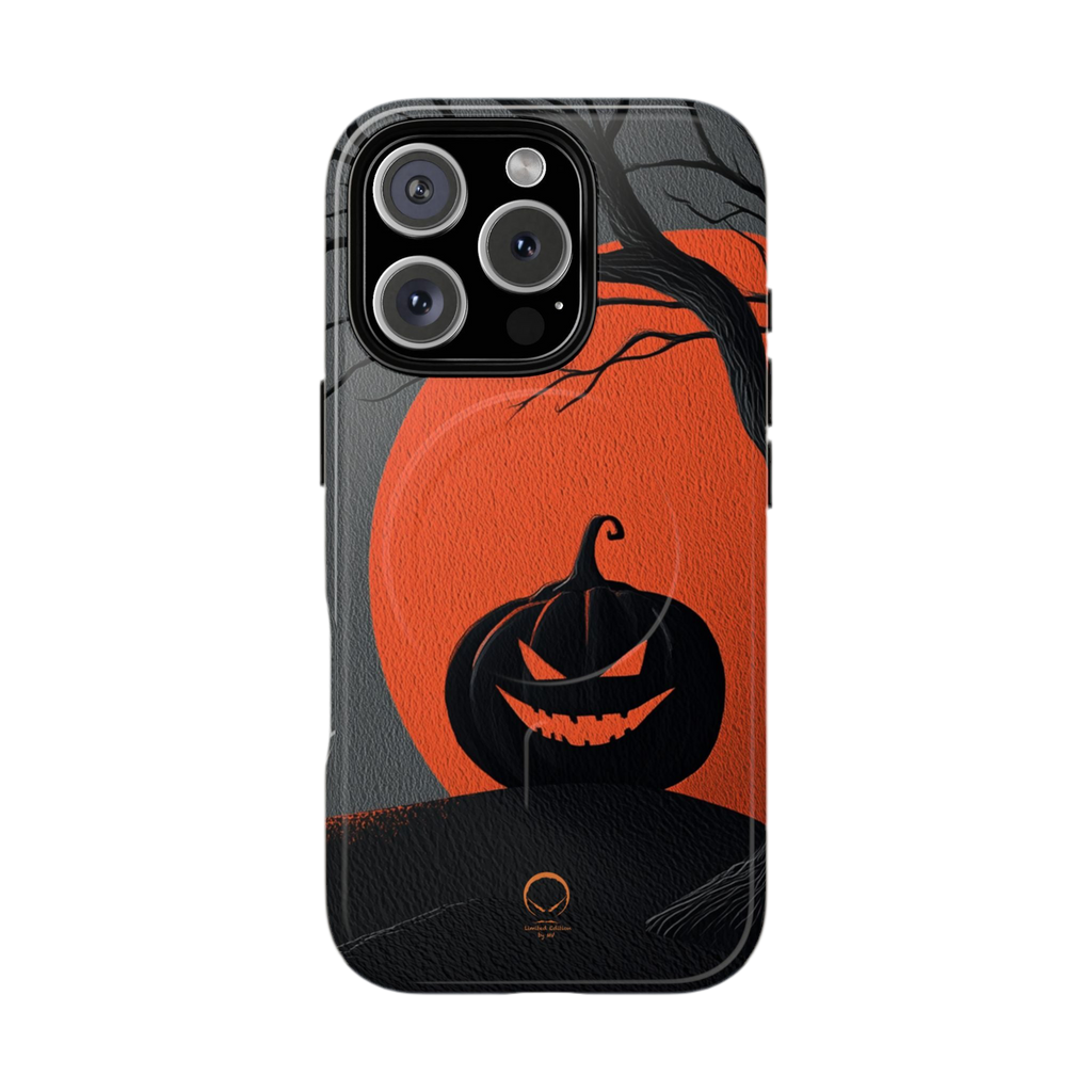 HALLOWEEN LIMITED EDITION MagSafe iPhone-Schutzhülle "Midnight Jack" - Wicked Elegance No. 06