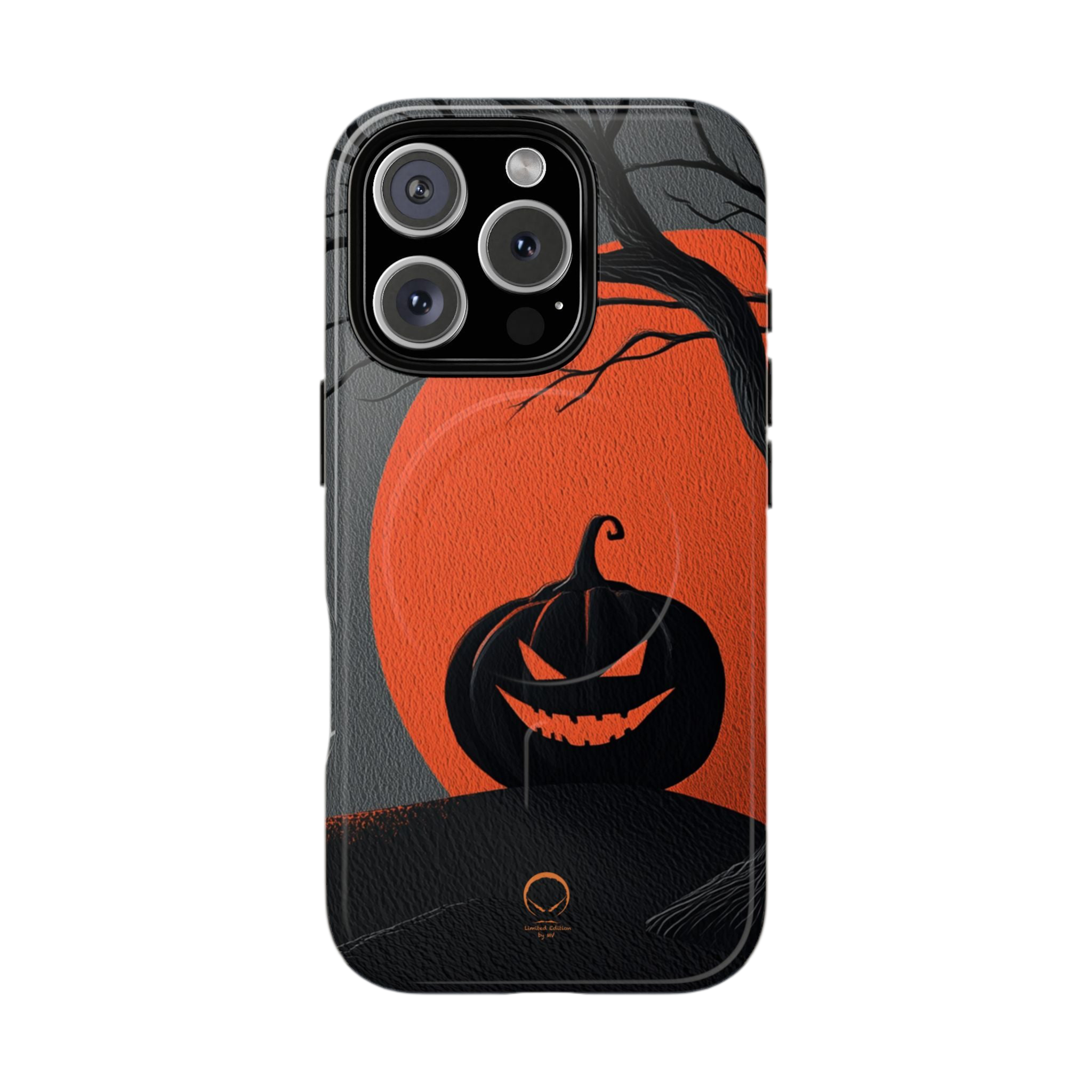HALLOWEEN LIMITED EDITION MagSafe iPhone-Schutzhülle "Midnight Jack" - Wicked Elegance No. 06