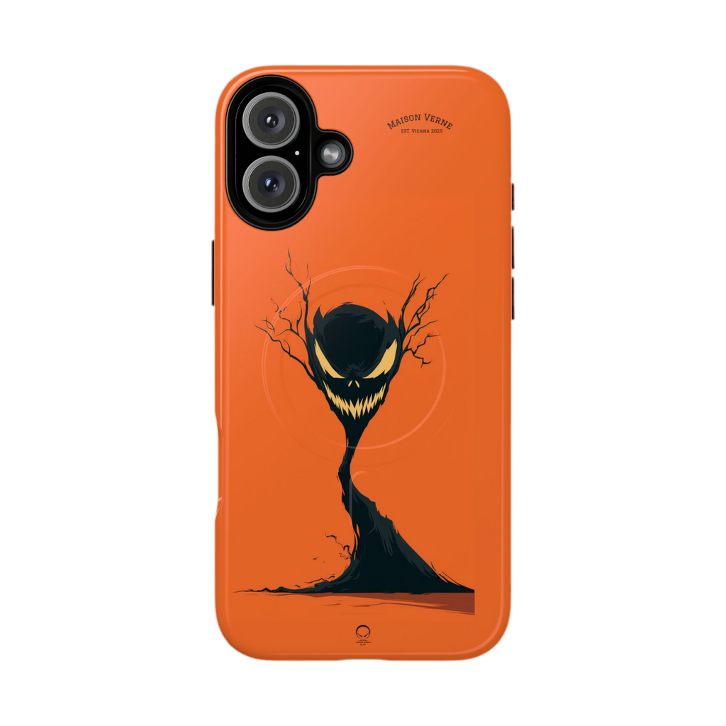 HALLOWEEN LIMITED EDITION MagSafe iPhone-Schutzhülle "The Grinning Tree" - 🎃👻 Wicked Elegance No. 26 👻🎃