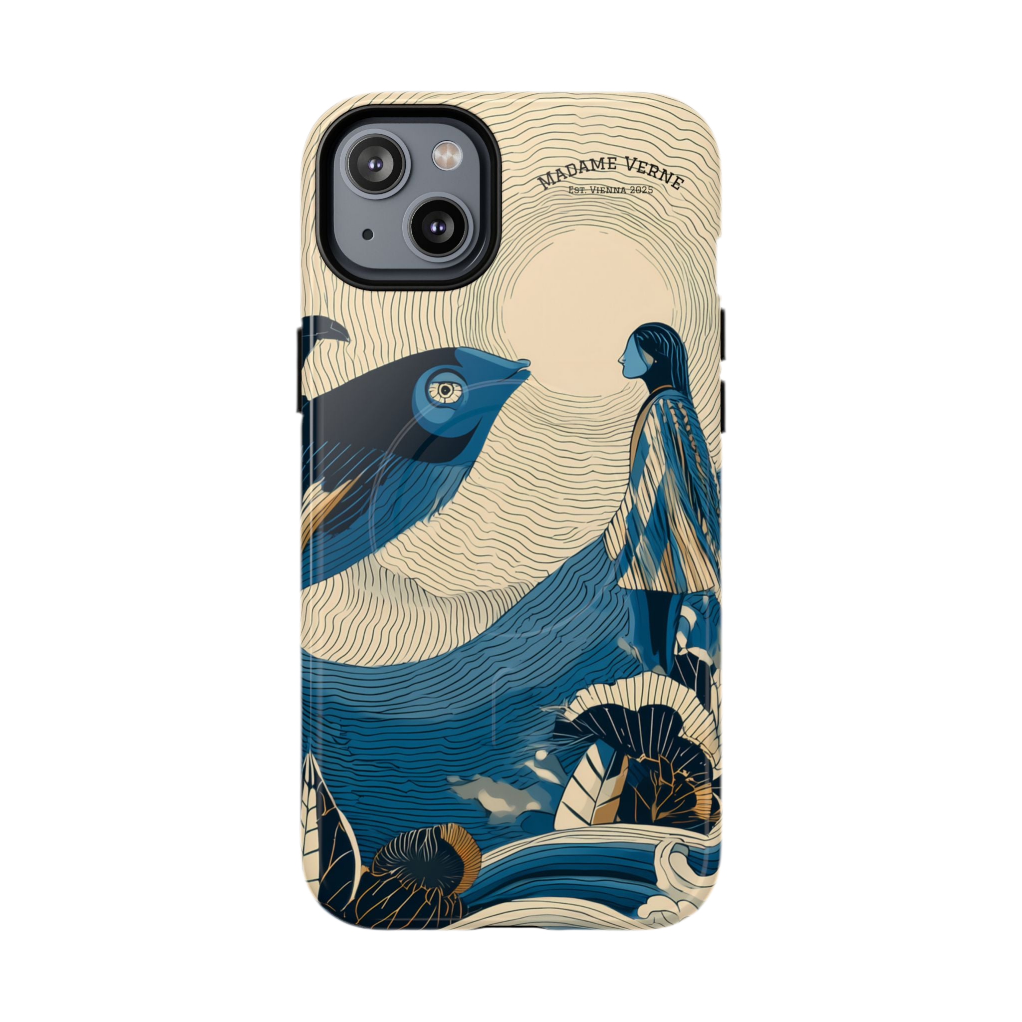MagSafe iPhone-Schutzhülle "Moonlight Parley" - Opal Depths No. 40