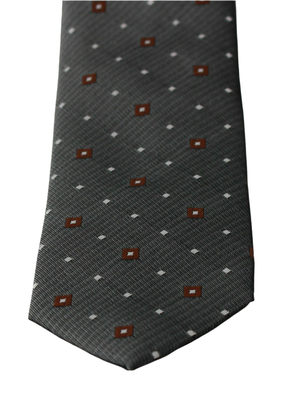 Dolce & Gabbana Gray Patterned Classic Mens Slim Necktie