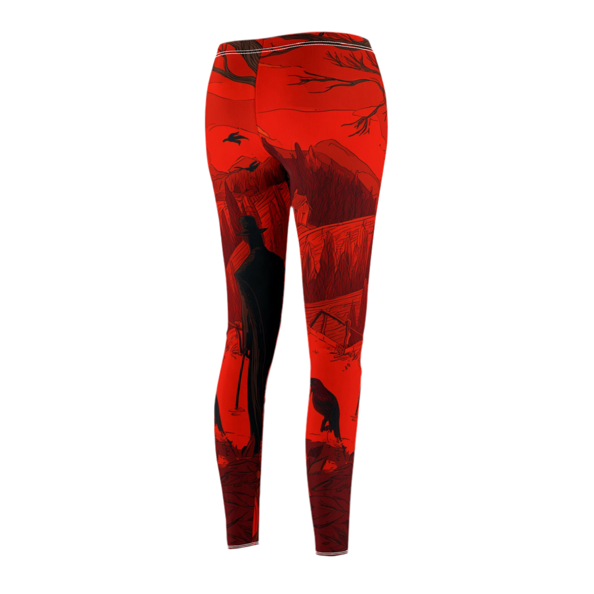 HALLOWEEN LIMITED EDITION Plus Size (2XL)  Damen Leggings - Wicked Elegance No. 15
