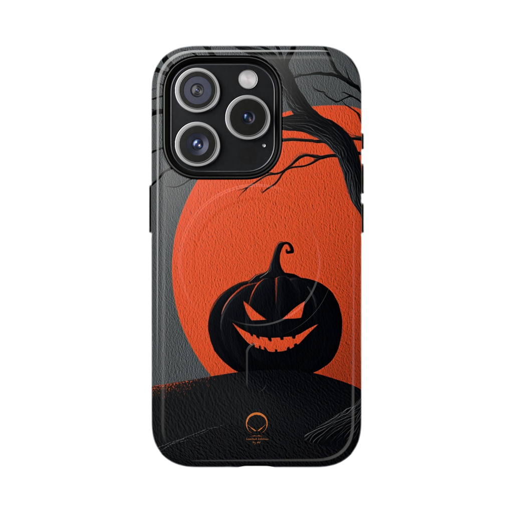 HALLOWEEN LIMITED EDITION MagSafe iPhone-Schutzhülle "Midnight Jack" - Wicked Elegance No. 06
