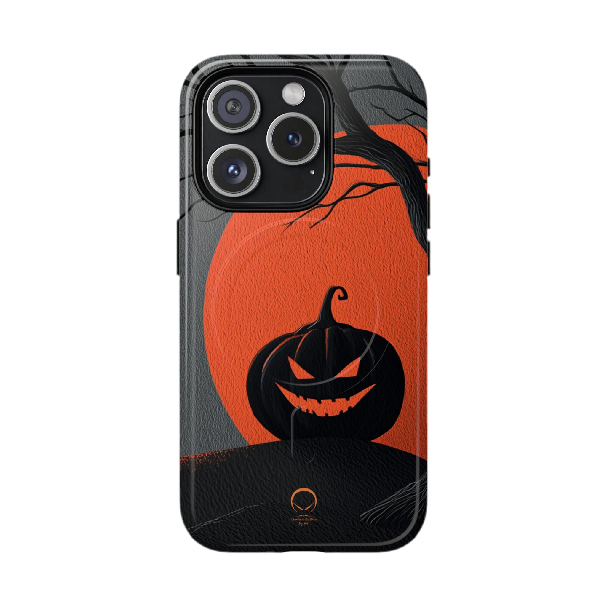 HALLOWEEN LIMITED EDITION MagSafe iPhone-Schutzhülle "Midnight Jack" - Wicked Elegance No. 06