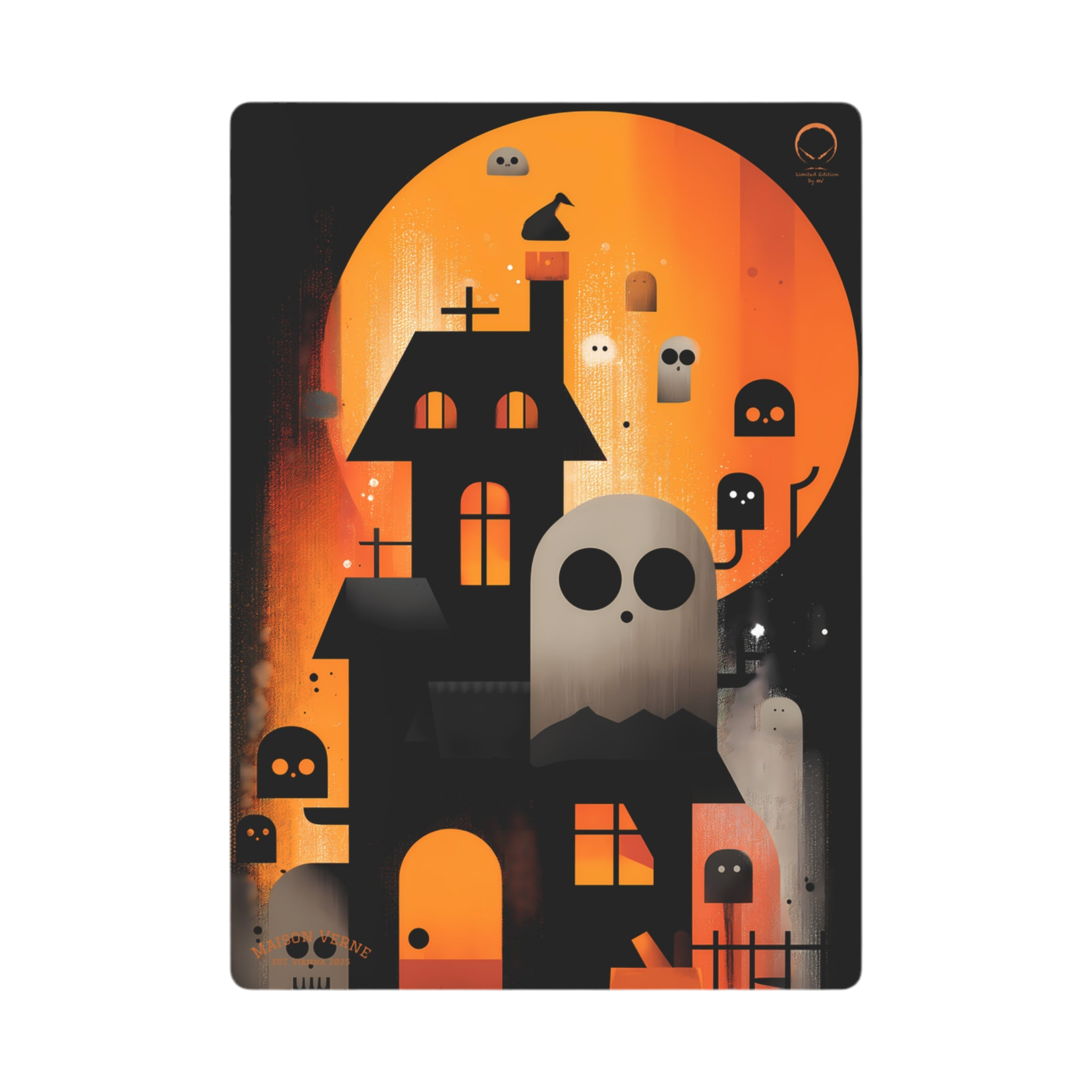 Maison Verne Halloween Ltd. Edition Poker Karten "Haunted Manor" - 🎃👻 Wicked Elegance No. 58 👻🎃