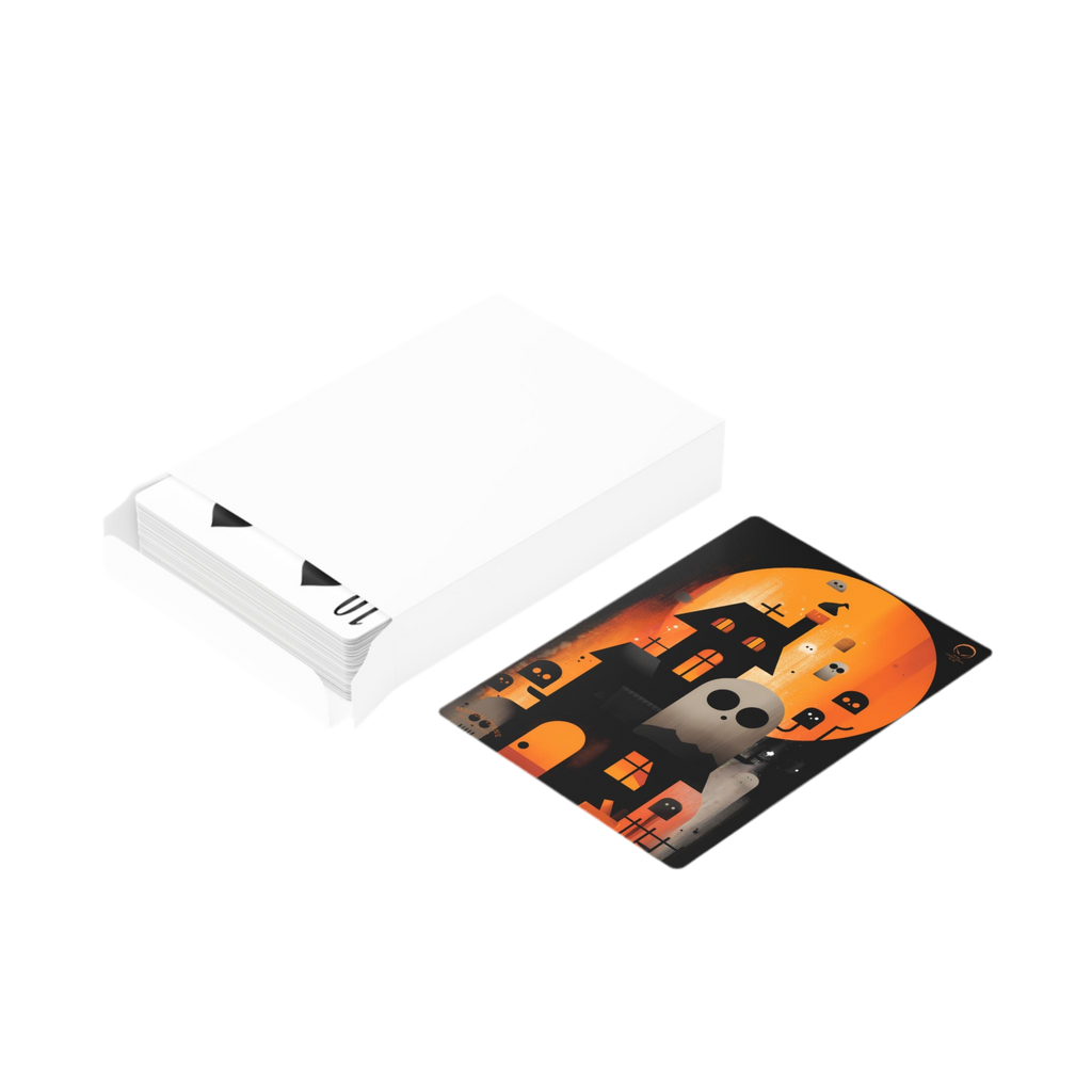 Maison Verne Halloween Ltd. Edition Poker Karten "Haunted Manor" - 🎃👻 Wicked Elegance No. 58 👻🎃