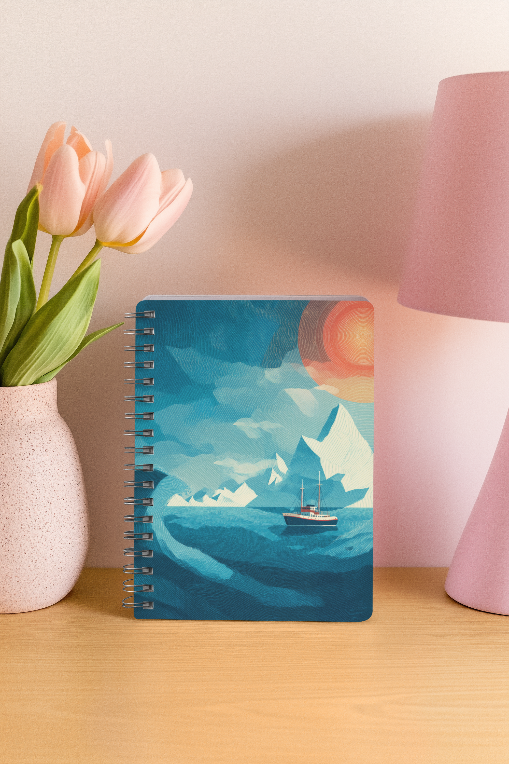 Notizbuch mit Spiralbindung "Northern Passage" - Below & Beyond No. 12