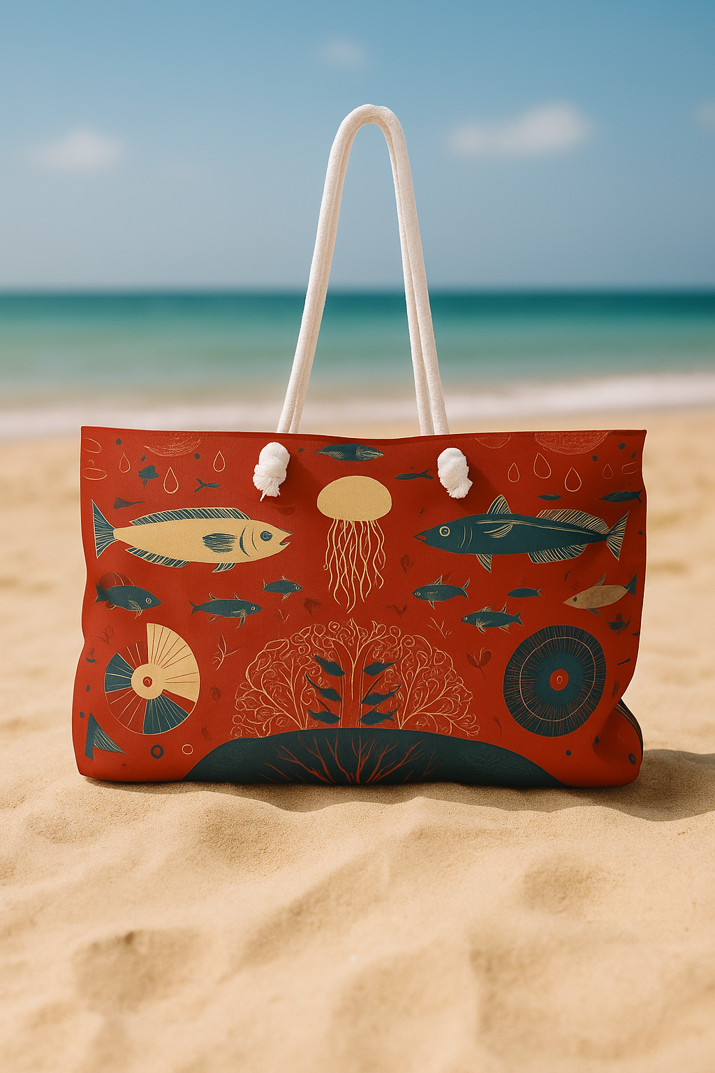 Weekender Bag "Symbols of the Sea" - Below &amp; Beyond No. 14